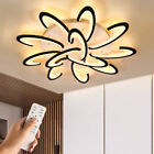 Modern LED Ceiling Light Chandelier Lights Living Dining Room Lamp Flower Shape