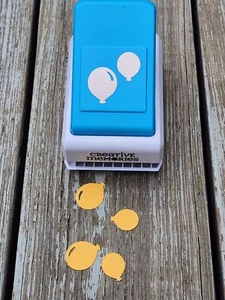 Creative Memories Stanzer DOPPELBALLONS Karte Papier Scrapbooking Werkzeug Party Tag - Bild 1 von 6