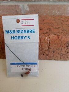 #1038 M&B HO Scale Accessories Man With Hand  Air Pump Inflating A Tire
