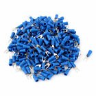 320 Pcs Blue Insulated Fork Spade Wire Connector Electrical Crimp Terminals