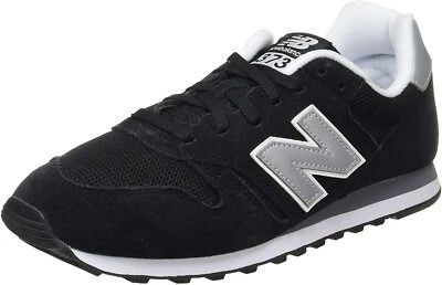 Baskets originales pour hommes New Balance 373 noir métallisé argent blanc ML373GRE - Photo 1/4