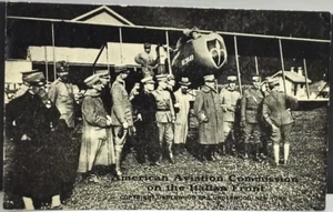 RPPC ~ American Aviation Commission on the Italian Front ~ WWI - Picture 1 of 2