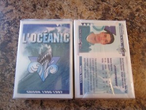 1996-97 RIMOUSKI OCEANIC QMJHL FACTORY SEALED TEAM SET VINCENT LECAVALIER