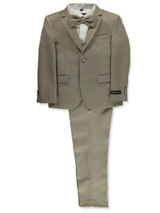 Kids World Boys' 5-Piece Texture Suit - Picture 1 of 4