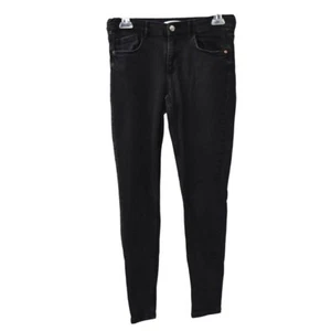 Zara The Skinny Black Denim Jeans Girls Size 13 14 - Picture 1 of 7