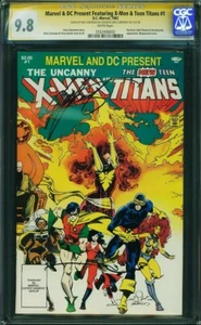 Uncanny X-Men New Teen Titans #1 CGC SS 9.8 SIGNED Claremont Simonson Marvel DC - Picture 1 of 1