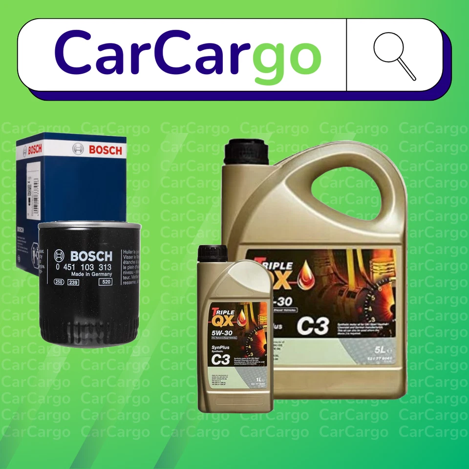 BOSCH Service Kit Audi A4 2.4-quattro Petrol 1997-2001 Filter Triple QX 5W-30 - Image 1 of 4