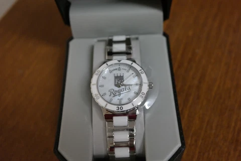 Kansas City Royals Game Time Cage Wrist Watch (W08) Cover
