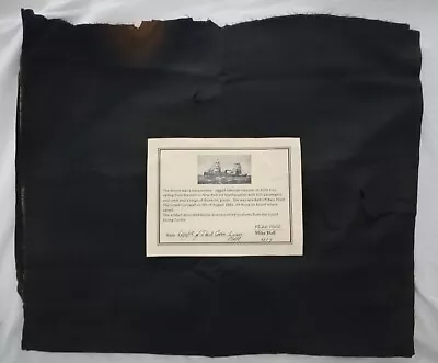 Post 1715 Fleet Shipwreck Artifact Mercantile Textile  Mosel  1882 W COA • 34.95$