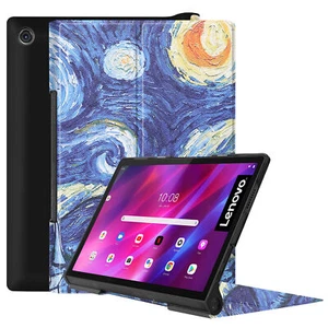 For Lenovo Yoga Tab 11 YT-J706F Protective PU Leather Case Shockproof Auto Wake - Bild 1 von 28