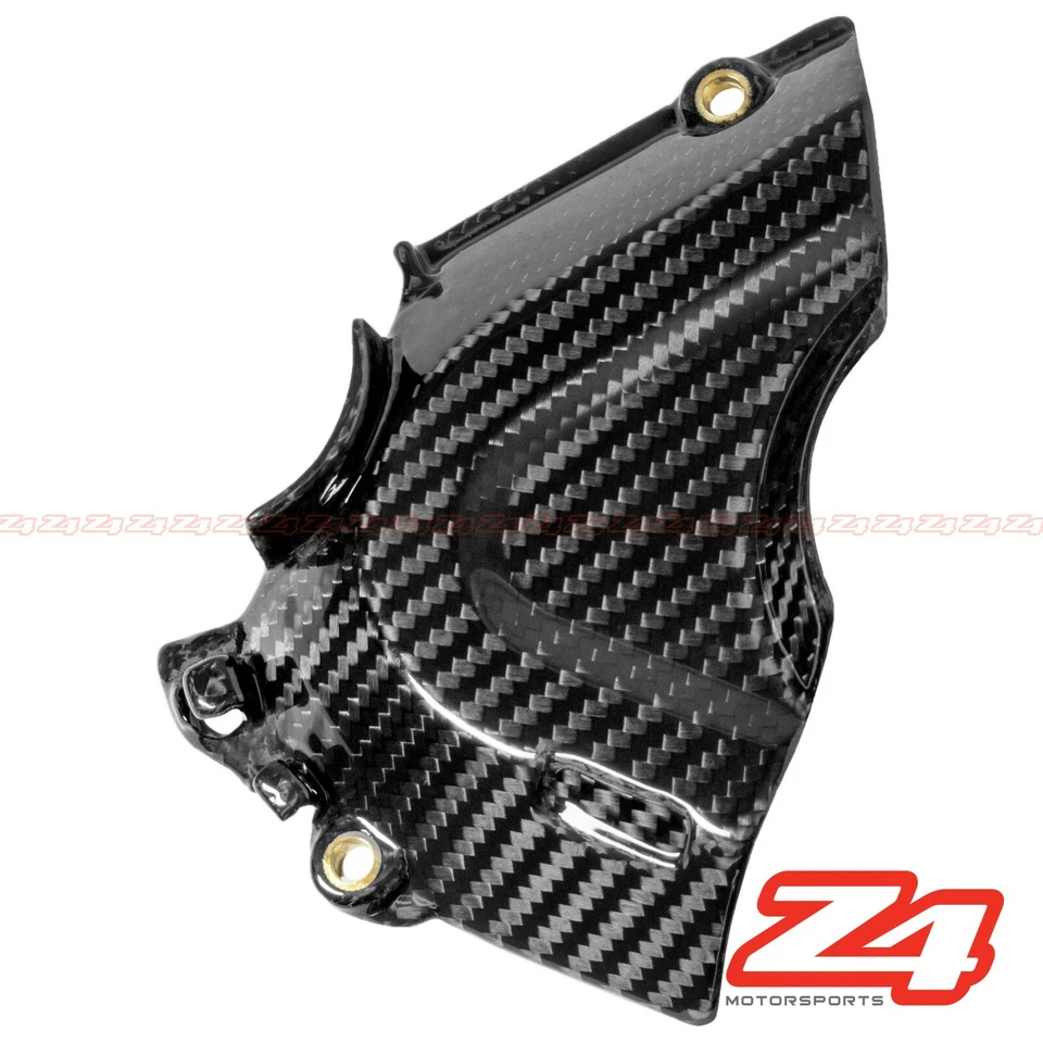 2010-2014 Ducati Multistrada 1200 S Carbon Fiber Front Sprocket Cover Fairing - Image 1 of 1