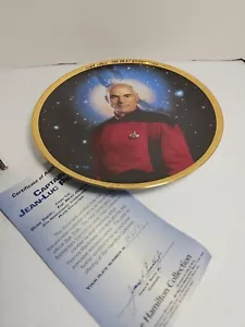 Vintage 1993 Star Trek TNG. Captain Jean-Luc Picard. Hamilton Collection #412 - Picture 1 of 2