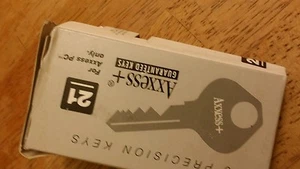 Axxess #21 key blanks10 qty* New* - Picture 1 of 3