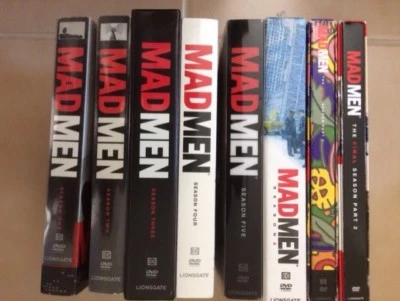 Mad Men Complete Series 1-7 set Seasons 1 2 3 4 5 6 7 DVD lot authentic Region 1 - Image 1 of 2