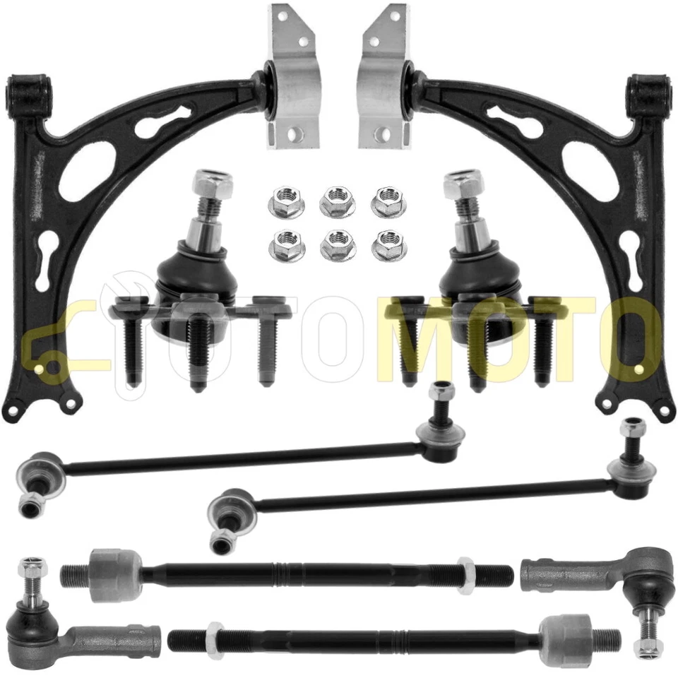 AUDI A3 8P 8P1 8PA SPORTBACK KIT BRACCI BRACCETTI DI SOSPENSIONE SX DX 10 PEZZI - Immagine 1 di 1