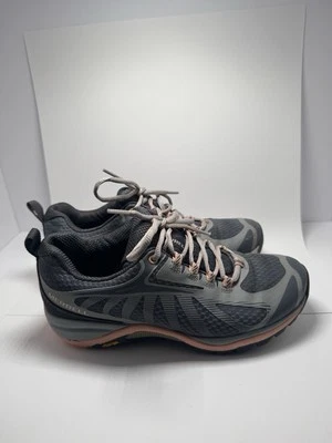 Merrell Siren Edge 3 Hiking Trail Vibram Shoes Gray Peach J035618 Women Size 7 - Image 1 of 4
