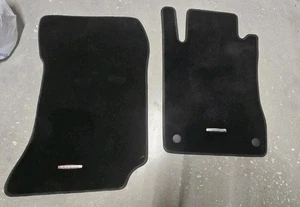 MERCEDES Floor Mats GLC Class FRONT Black Carpet Driver Passenger  - Picture 1 of 6