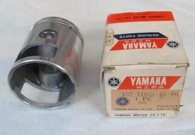 1964-1966 Yamaha YA6 Piston NEW OEM 137-11631-61 - Image 1 of 4
