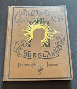 Antikes 1888 Buch EDITHAS EINBRECHER von Frances Hodgson Burnett Erstdruck - Bild 1 von 10