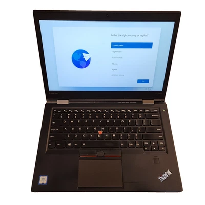 3x Lot Lenovo ThinkPad X1 Carbon 4th Gen 14" i7-6500U 512GB SSD 8GB RAM Win11 - Image 1 of 4