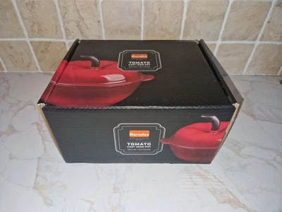 Berndes Tomato Cast Iron Pot 7.1 Inch 1.4L German Cookware Brand New Stylish - Image 1 of 4