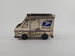 Godinger Silverplated Art Co USPS Post Office LLV Truck Stamp Dispenser. - Picture 1 of 7