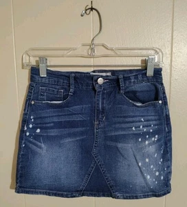 Jessica Simpson Girls Denim Skirt Size 12 - Picture 1 of 2
