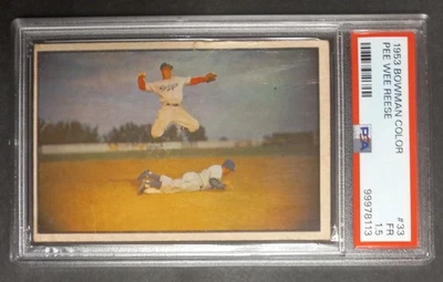 1953 Bowman цвет - #33 Pee Wee Reese - HOF - PSA 1,5 FR - Изображение 1 из 2