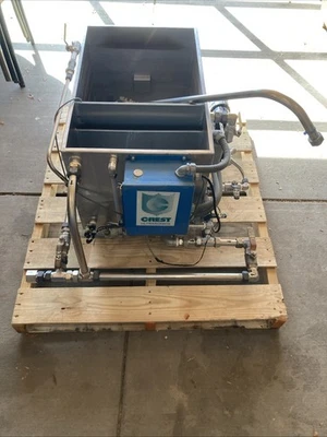 SOLO TANQUE DE EXPANSIÓN DE LIMPIEZA ULTRASÓNICA CREST, 27x17x17 | EE. UU. VENDEDOR Foto 1 de 4