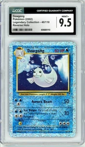 Pokemon Dewgong #40 Legendary Collection Reverse Holo CGC 9.5 Mint+ - Picture 1 of 2