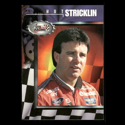 Hut Stricklin #25 1997 Score Board Autographed Racing Stavola Brothers Racing NM - Image 1 of 3