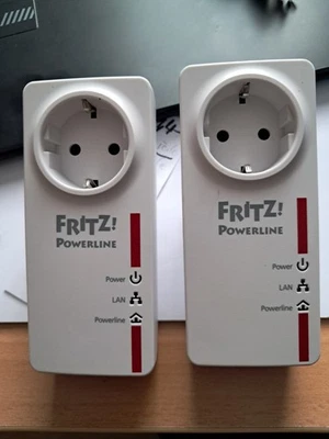 2× AVM FRITZ!Powerline 520E Adapter - Bild 1 von 3