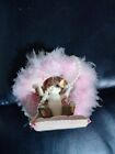 4" Charming Tails Mouse Figurine Hats Off To A Cure Breast Cancer Collection