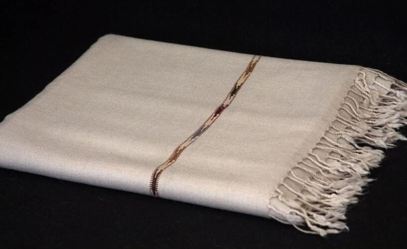 100 % lana AFGANA PATOO HECHO A MANO CÁLIDO SÓLIDO PASHTÚN CHAL BUFANDA ABRIGO HOMBRES MUJERES Foto 1 de 1