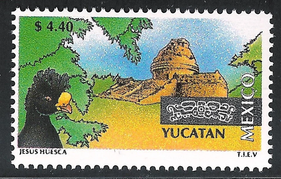 pt047 México Turistico MNH papel 3 Sc#1974 Mc#2678 Et#mt047 Foto 1 de 1