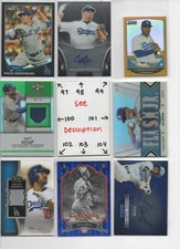 Los Angeles Dodgers LOADED U-PICK Serial #'d JERSEY AUTO Rookie KERSHAW BUEHLER