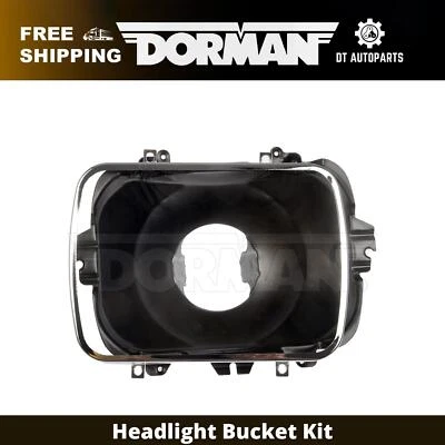 For 1978-1995 Chevrolet G10 Dorman Headlight Bucket Kit 1979 1980 1981 1982 1983 - Image 1 of 4