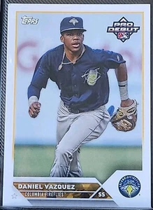 DEBUT TOPPS PRO 2023 #PD-171 DANIEL VAZQUEZ - Imagen 1 de 2
