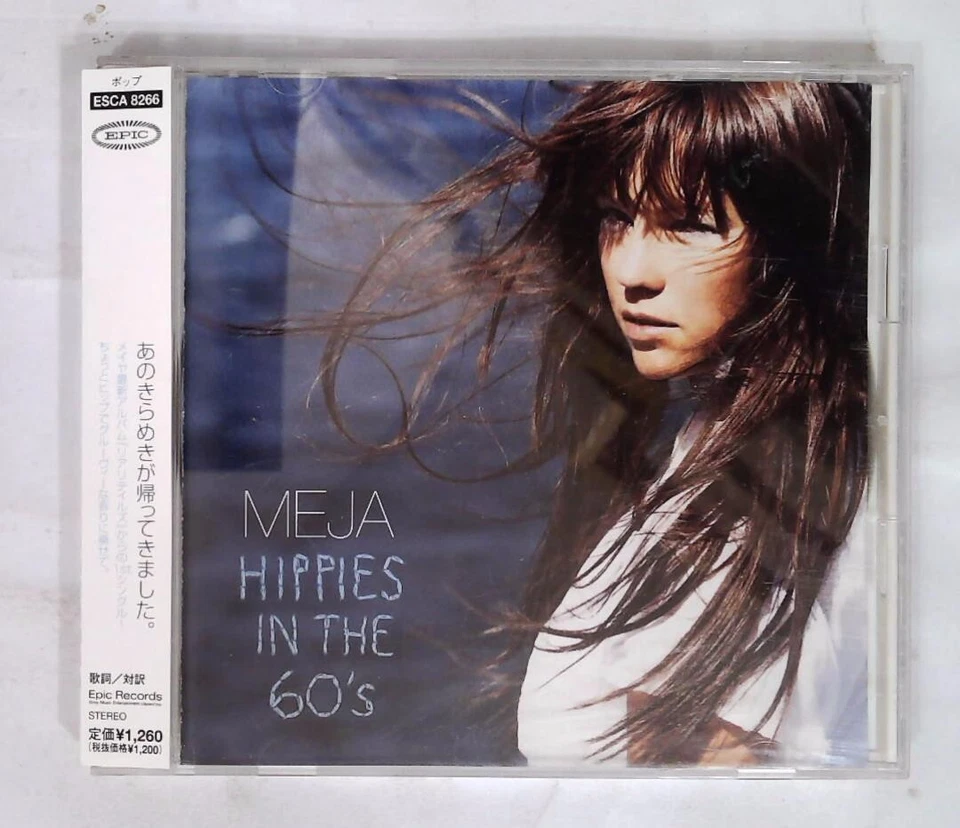 Meja – Hippies In The 60's ESCA 8266 JAPAN CD, Single OBI Foto 1 de 3