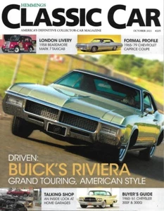 HEMMINGS CLASSIC CAR 2021 OCT - '58 BEARDMORE TAXI, '65-79 CAPRICE,300F&G GUIDE - Imagen 1 de 1
