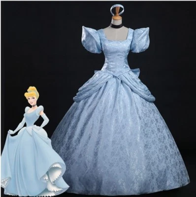 Costume cosplay principessa Cenerentola nuovo vestito principessa sabbia" - Immagine 1 di 4