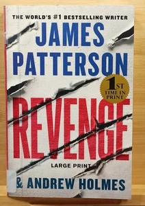 Revenge by James Patterson & Andrew Holmes (2020, Trade Paperback) Ex-Lib,LARGE - Picture 1 of 12