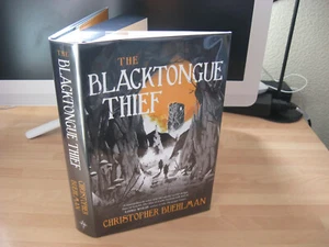 Christopher Buehlman The Blacktongue Thief Signed low Numbered 1st fantasy edges - Picture 1 of 9