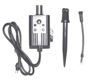 Garten Licht Automatisch Schalten Sensor Quellstein Beleuchtung Strahler Pumpe - Bild 1 von 10