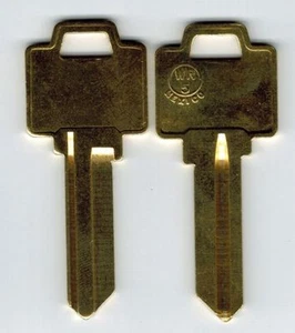 Weiser WR5 5 Pin Key Blank Brass X2 - Picture 1 of 1