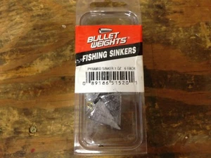 Bullet Weights Pyramid Sinkers 6 each - Picture 1 of 1