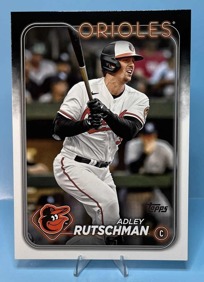 2024 Topps #OTB-16 ADLEY RUTSCHMAN Orioles Oversized Super Monster  Box Topper - Image 1 of 2