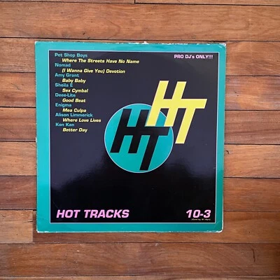 Hot Tracks 10-3 Pro Dj’s Only! 2 Vinyl LPs with Production Notes Sheila E Nomad - Image 1 of 4