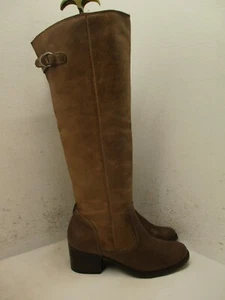 Matisse RIO GRANDE Equestrian Brown Leather Tall Riding Boots Womens Size 6.5 M - Picture 1 of 10