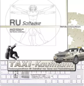 TAXI-Kaufmann Rechnung Angebot Software, Fahrerabrechnung, Mahnwesen, GoBD DSGVO - Bild 1 von 1